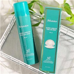 JMSolution Marine Luminous Sun Spray Pearl / Солнцезащитный спрей с экстрактом жемчуга SPF50 , 180 мл