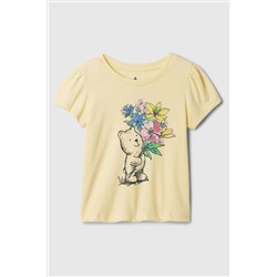 Gap Mix and Match Floral Logo Short Sleeve Crew Neck T-Shirt (Newborn-5yrs)