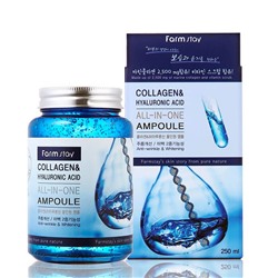 FARMSTAY ALL-IN-ONE COLLAGEN AND HYALURONIC AMPOULE