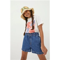 FatFace Paperbag Denim Shorts