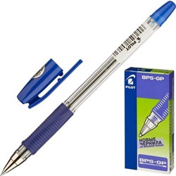 Ручка шариковая PILOT BPS-GP-EF резин.манжет. синяя 0,25мм Япония