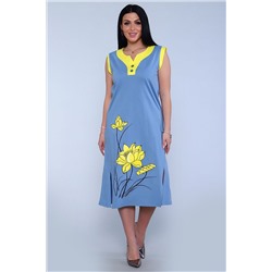 Платье 71063 - голубой (Н)