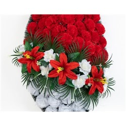 Искусственные цветы, Венок "ВН" (100 см) для проведения обряда похорон (1010237)