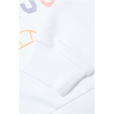 Ellesse Buccio Crop White Hoodie