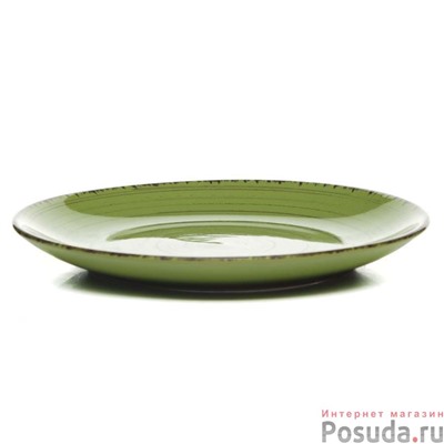 Тарелка зеленая 19 см арт. ST6582SG
