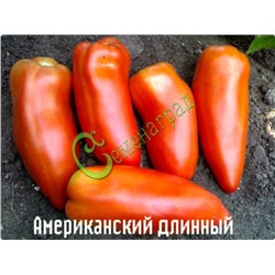 Семена почтой томат Американский длинный - 20 семян Семенаград (Россия)