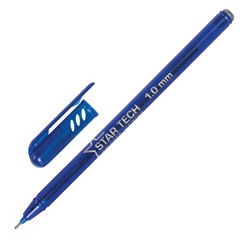 Ручка шариковая неавтомат. PENSAN STAR TECH  1,0мм,масл,син