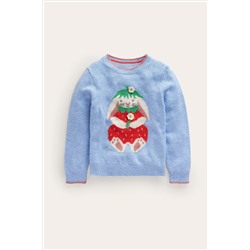 Boden Novelty Logo Jumper