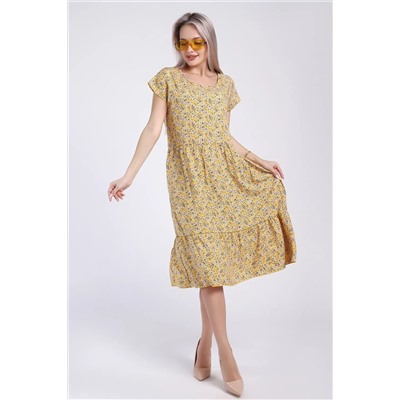 Платье  женское - 735 - желтый
