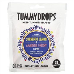 Tummydrops, Органический имбирь, 33 пастилки