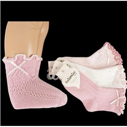 Ажурные носочки с аксессуаром для девочки 24087 K