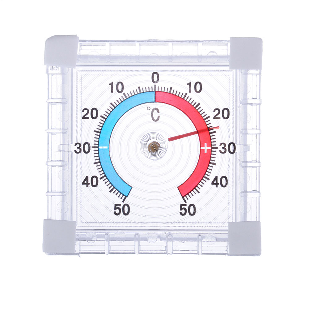 Термометр оконный. Термометр оконный биметаллический INSALAT (-50 +50), блистер (24/240). Термометр оконный биметаллический ТББ. Термометр оконный биметаллический (-50 +50), блистер. Термометр ТББ оконный биметаллический квадратный.