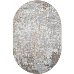 Ковёр овальный Paradize, размер 80x150 см, дизайн beige/grey