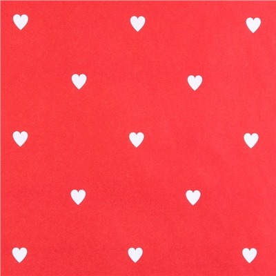Бумага упаковочная крафтовая «Сердце для тебя», 50 х 70 см