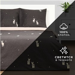 Постельное бельё "Этель" 1.5 сп Magic night 143х215 см, 150х214 см, 70х70 см - 2 шт, бязь