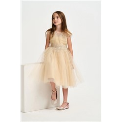 iAMe Yellow Party Dress