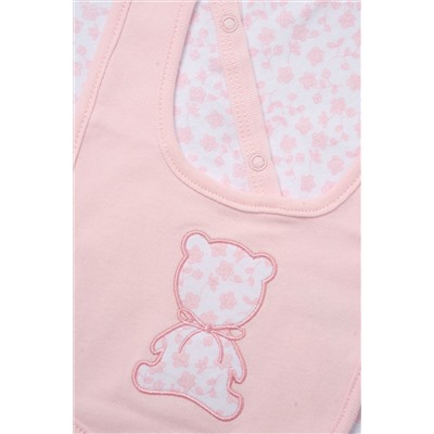 Rock-A-Bye Baby Boutique Pink Printed All in One Cotton 5-Piece Baby Gift Set