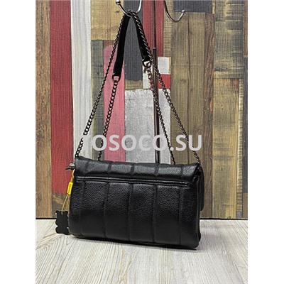 1088-2 black сумка Wifeore натуральная кожа 13x6x26