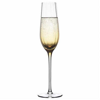 Набор бокалов для шампанского Gemma Amber, 225 мл, 2 шт.