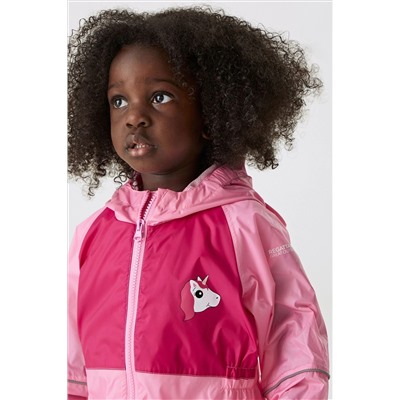 Regatta Pink Charco Waterproof Puddlesuit