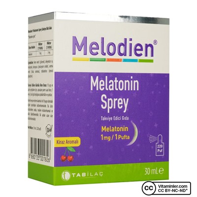 Melodien Melatonin Sprey 30 mL Melodien Мелатонин спрей 30 мл