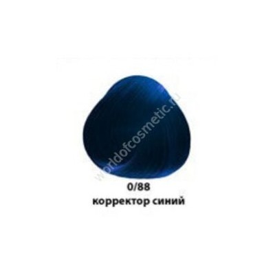 Ollin Color Перманентная крем-краска 0/88 корректор синий 60 мл