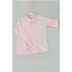 Розовая рубашка для мальчика EÇ05