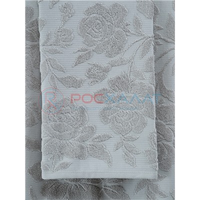 Махровое полотенце жаккардовое Шиповник льняной ПМА-6591 (299)