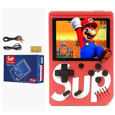 Игровая консоль Game Box SUP Mini 400 игр (красный)