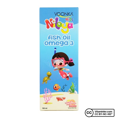 Рыбий жир Voonka Kids Niloya Omega 3 150 мл