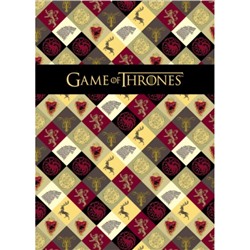 Бизнес-блокнот А4  80л клетка "Игра престолов- (Game of Thrones)" 5-цв. блок (072117) 26400 Хатбер