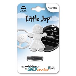 Ароматизатор на дефлектор Little Joe Little Joya New Car Новая машина white