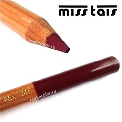 Карандаш для губ Miss Tais (Чехия) №759 тёмный бордовый