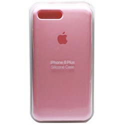 Силиконовый чехол для iPhone 7 Plus / 8 Plus темно-розовый