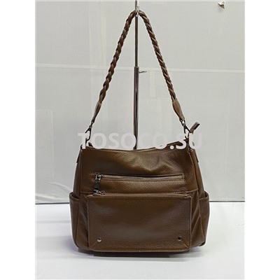 1061-2 brown сумка Wifeore натуральная кожа 24х24х10