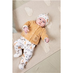 JoJo Maman Bébé 2-Piece Safari Sleepsuit & Jacket Set