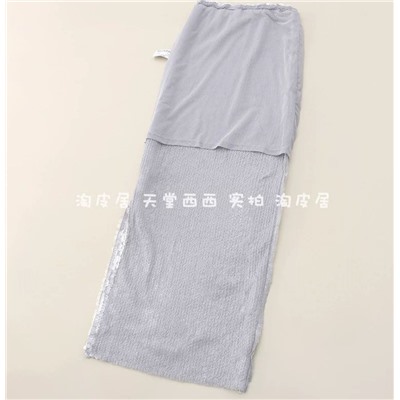 Сверкающая облегающая юбка карандаш  Экспорт ( какой то бренд из Inditex, возможно H&M или Bershka)