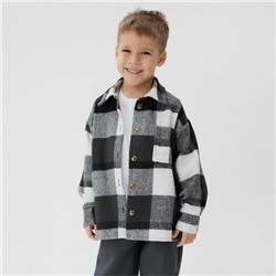 Рубашка детская KAFTAN утеплённая, цвет серый, размер 38 (146-152 см)