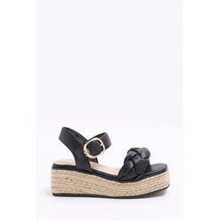 River Island Girls Woven Plait Wedge