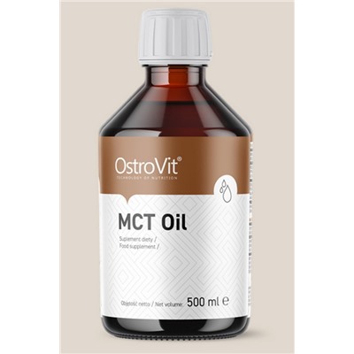 OstroVit Olej MCT 500 ml naturalny - МАСЛО МСТ