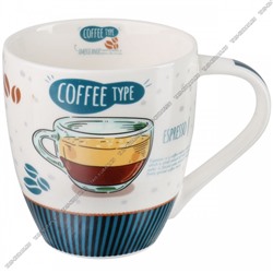 Кружка 520мл "Coffee type/Эспрессо"