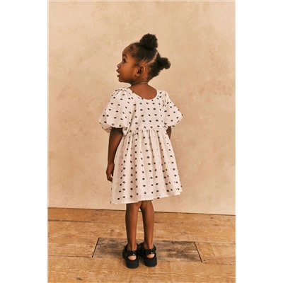 Puff Sleeve Dress (3mths-8yrs)