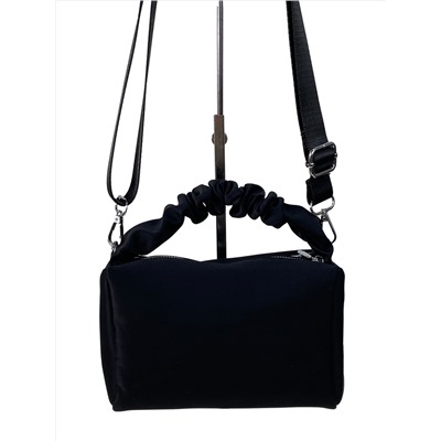 Женская сумка из текстиля цвет черный