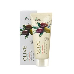 EKEL Olive Natural Intensive Hand Cream Питательный крем для рук с экстрактом оливы 100мл