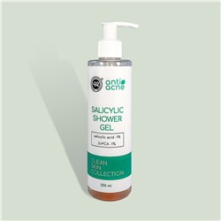 Салициловый гель для душа anti-acne для проблемной кожи CLEAN SKIN COLLECTION КНК
