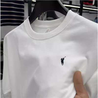 Мужская футболка U.S. POLO ASSN с короткими рукавами из 100% хлопка