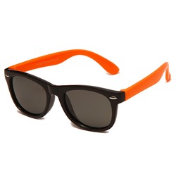 IQ10033 - Детские солнцезащитные очки ICONIQ Kids S8002 С17 черный-оранжевый