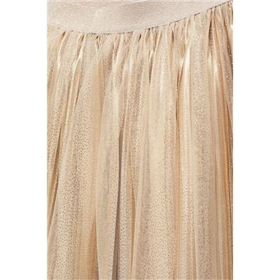 Mango Metallic Tulle Skirt