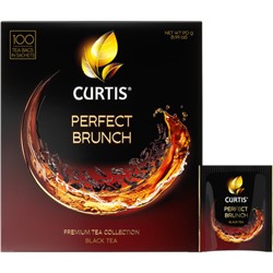 Чай CURTIS "Perfect Brunch" черный, 100 пакетиков в конвертах по 1,7 г, 102119