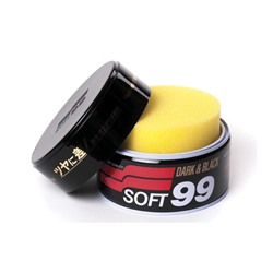 Полироль для кузова защитный Soft99 Soft Wax для темных авто, 300 гр